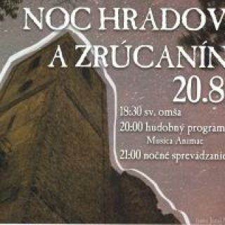 Noc hradov a zrúcanín na Katarínke