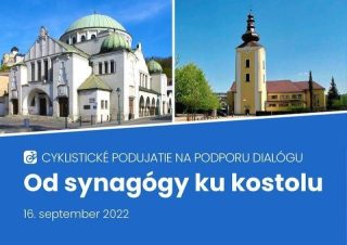 Na Slovensku bude po prvýkrát cyklistické podujatie Od synagógy ku kostolu