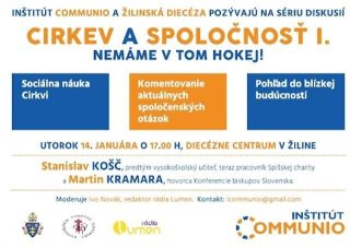 V Žiline bude séria diskusií o vzťahoch medzi Cirkvou a spoločnosťou
