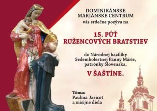 Národná svätyňa bude cieľom putovania ružencových bratstiev z celej SR