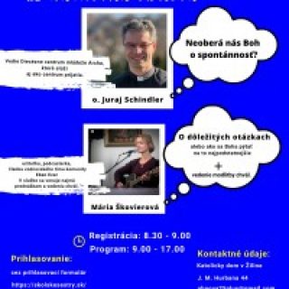 Jednodňová duchovná obnova pre slobodných 25+ mužov a ženy v Žiline