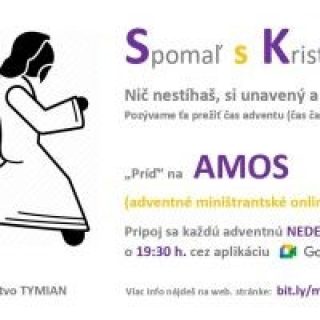 #AMOS * ADVENTNÉ miništrantské online stretnutia