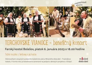 Pápežské misijné diela pozývajú na Terchovské Vianoce v Bolešove