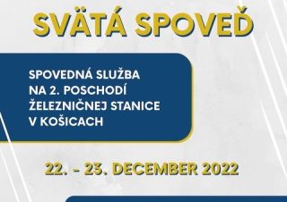 Kňazi Košickej eparchie ponúkajú spoveď na košickej železnicnej stanici