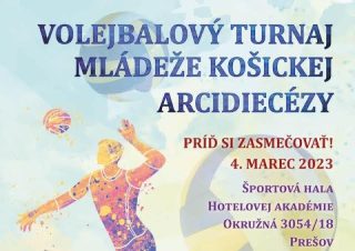 Arcidiecézne centrum pre mládež pozýva na volejbalový turnaj v Prešove