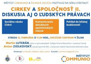 Pod Dubňom pokračuje séria diskusií o vzťahu Cirkvi a spoločnosti