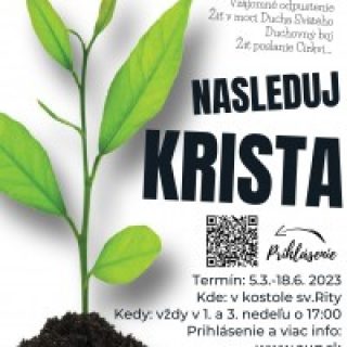 Kurz: Nasleduj Krista - Otvorené stretnutia