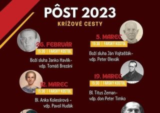 V Ružomberku budú krížové cesty s blahoslavenými a Božími sluhami