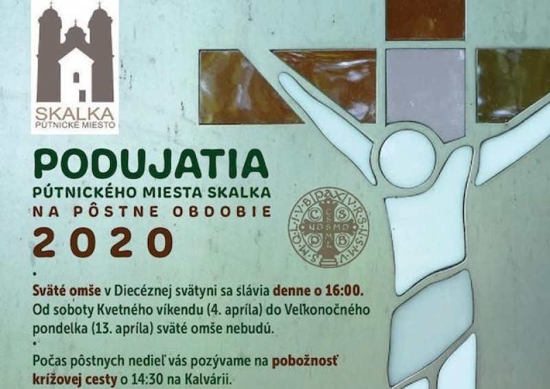 Pútnické miesto Skalka pozýva ľudí na podujatia v pôstnom období