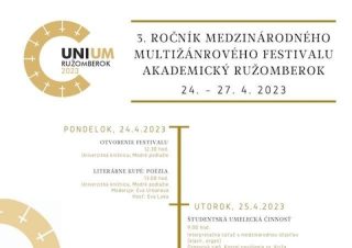 Katolícka univerzita chystá festival Akademický Ružomberok - UNIUM