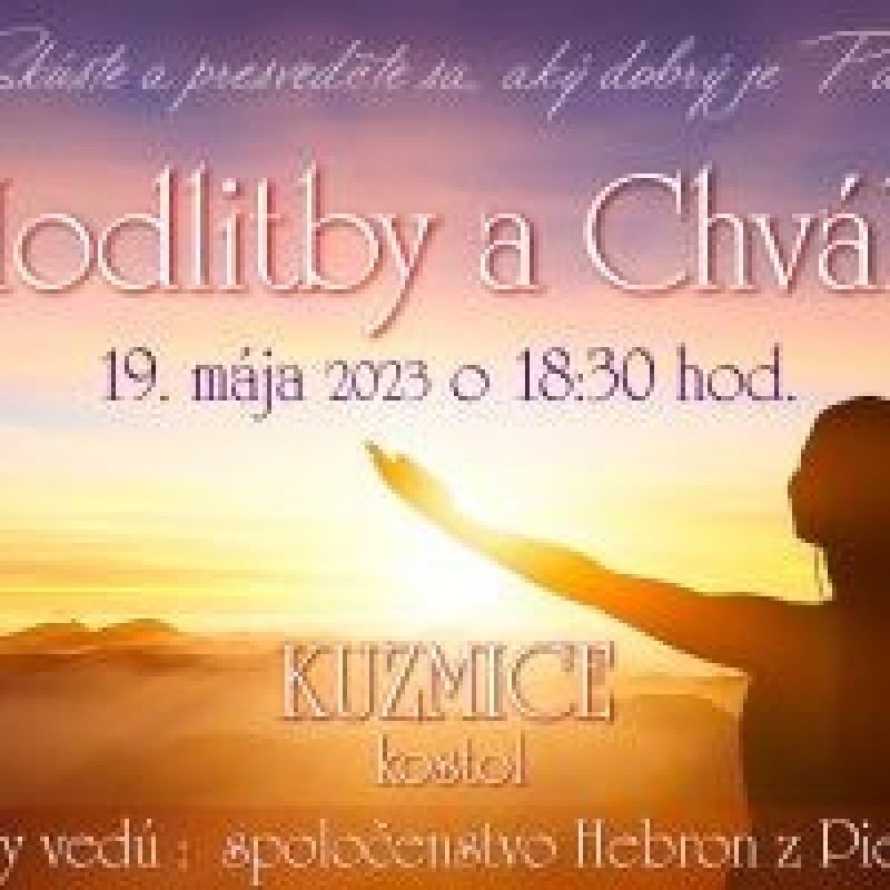 Večer modlitieb a chvál v Kuzmiciach