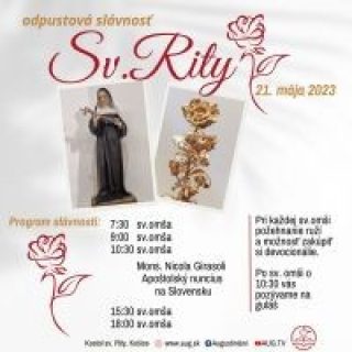Odpustová slávnosť sv. Rity
