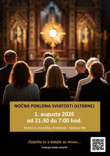 Celonočná adorácia Sviatosti Oltárnej
