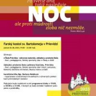 NOC KOSTOLOV PRIEVIDZA