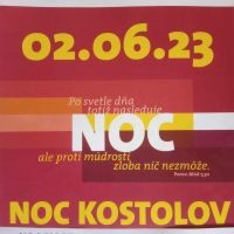 NOC KOSTOLOV zrúcaniny kláštora Skalka