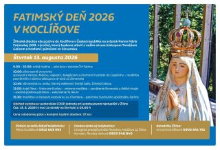 Žilinská diecéza pozýva na Fatimský deň do Koclírova s biskupom Galisom