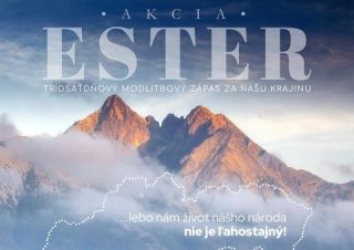 Farnosť Saletíni pozýva do akcie Ester - 30-dňovej modlitby za krajinu