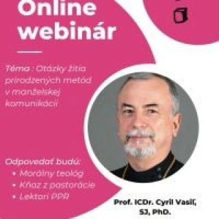 WEBINÁR O PRIRODZENÝCH METÓDACH PLÁNOVANIA RODIČOVSTVA