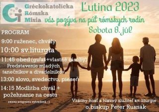 Gréckokatolícka Rómska Misia pozýva na púť rómskych rodín do Ľutiny