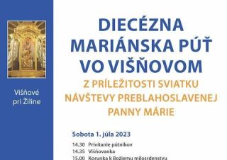 Žilinská diecéza a Farnosť Višňové pozývajú na Diecéznu mariánsku púť
