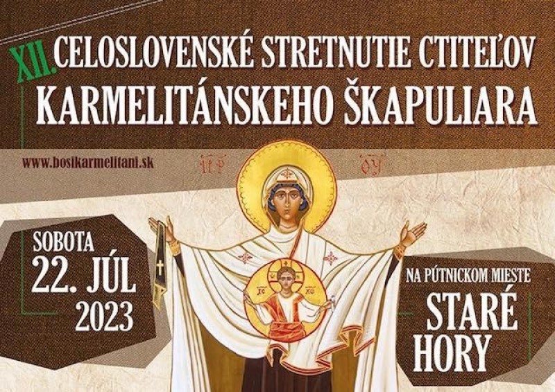 Staré Hory privítajú celoslovenské stretnutie Karmelitánskeho škapuliara