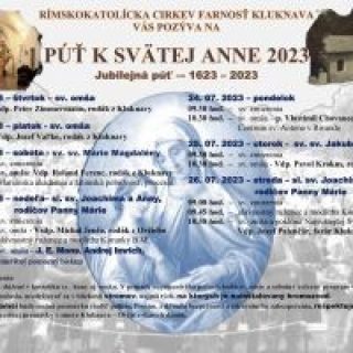 Jubilejná púť k sv. Anne
