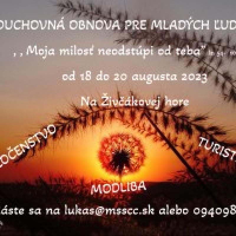 Duchovná obnova pre mladých ľudí