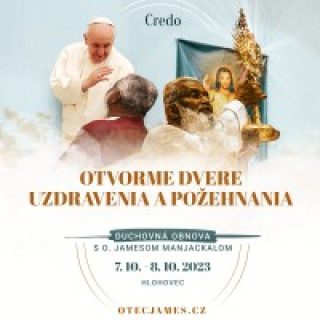Duchovná obnova s o. Jamesom Manjackalom v Hlohovci