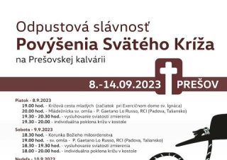 Farnosť svätého Mikuláša v Prešove chystá odpustovú slávnosť na Kalvárii