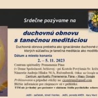 Duchovná obnova s tanečnou meditáciou