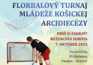 ACM v Košiciach chystá Florbalový turnaj mládeže Košickej arcidiecézy