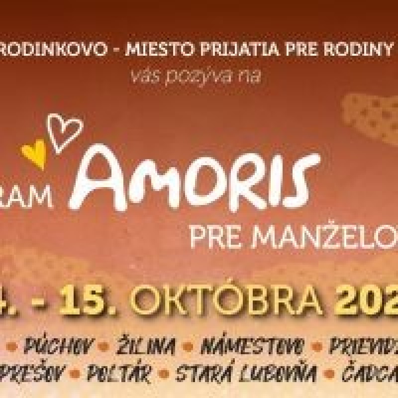 Program AMORIS pre manželov v Trnave