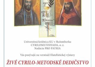 Na Katolíckej univerzite otvoria výstavu Živé cyrilo-metodské dedičstvo