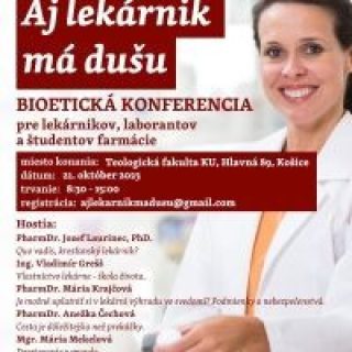 Aj lekárnik má dušu