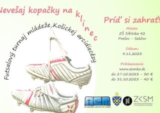 ACM v Košiciach chystá Futsalový turnaj mládeže Košickej arcidiecézy