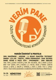 V piatok sa v oravskom Námestove začne 35. ročník festivalu Verím Pane