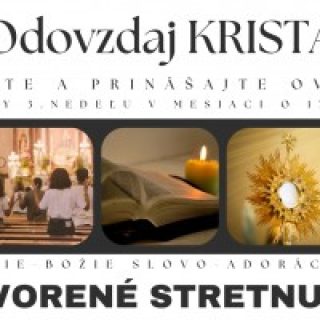 Kurz: Odovzdaj Krista - Otvorené stretnutie