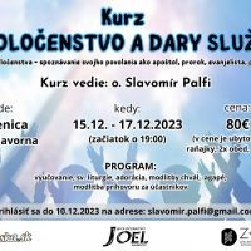 Kurz Spoločenstvo a dary služby