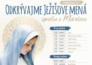 Farnosť Saletíni pozýva v advente odkrývať Ježišove mená spolu s Máriou