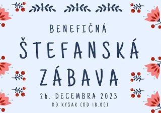 Z výnosu benefičnej zábavy v Kysaku podporia deti z chudobných krajín