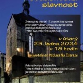 Ekumenická študentská modlitba v Prahe (17.ročník)