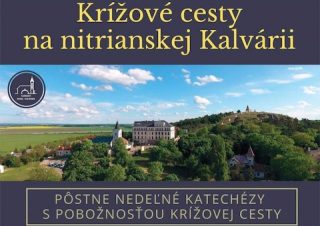 Pozvánka na pobožnosti krížovej cesty a pôstnu kajúcu procesiu v Nitre