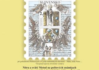 Milan Šajgalík predstaví Nitru a svätého Metoda na poštových známkach