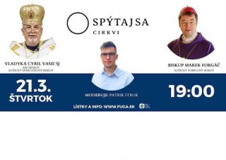 Vladyka Vasiľ a biskup Forgáč budú diskutovať v centre kresťanov FUGA