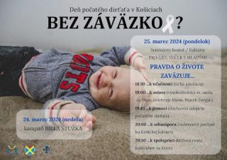 Aj v metropole východného Slovenska sa pripoja k Dňu počatého dieťaťa
