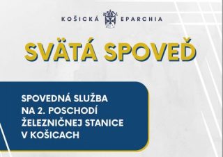 Kňazi Košickej eparchie opäť ponúknu spovedanie na stanici v Košiciach