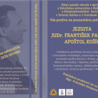 Prezentácia knihy o pátrovi Paňákovi