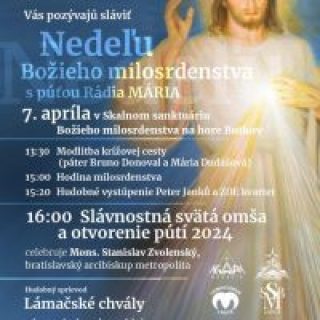 Nedeľa Božieho milosrdenstva na HORE BUTKOV