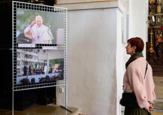 V Ľutine otvoria výstavu z návštevy Svätého Otca Františka na Slovensku