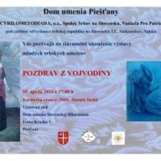 Finisáž výstavy mladých srbských umelcov POZDRAV Z VOJVODINY